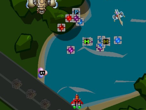 Raiden Space Ship Game